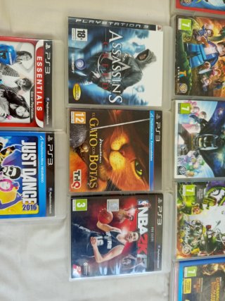 Lote Videojuegos PS3: Assassin's, Just Dance