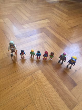 Lote Playmobil: Indio, Alien y Más