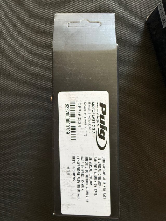 Contrapesos Manillar Puig 6222N Race