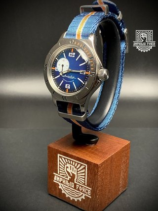 Vostok Amphibia 12072b con correa Nato a estrenar!