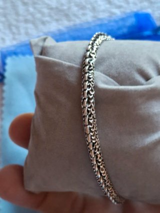 Pulsera Plata Diseño Dragón