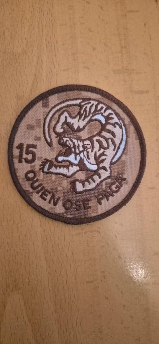 Parche Táctico; Ala  15