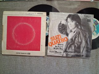 Lote 8 vinilos Suzi Quatro singles 7" 45 rpm