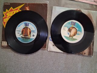 Lote 8 vinilos Suzi Quatro singles 7" 45 rpm