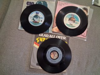 Lote 8 vinilos Suzi Quatro singles 7" 45 rpm