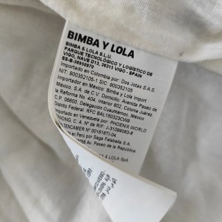 Chaqueta Bimba y Lola acolchada bordada