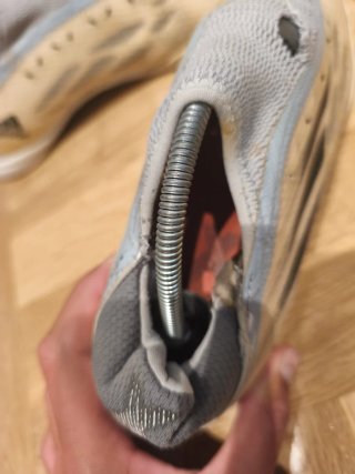 Zapatillas Adidas Fútbol Sala Beige/Gris