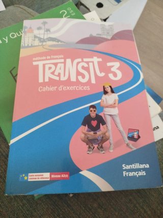 TRANSIT 3 PACK CAHIER D'EXERCICES
