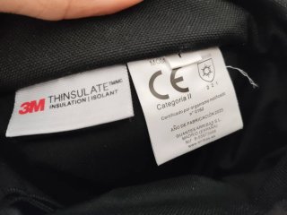 Manoplas Gore-Tex Negras Talla S
