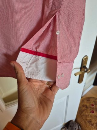 Camisa CH Talla 16 Rosa Rayas