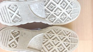 Converse plataforma lila talla 38