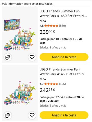 Lego Friends Parco Acquatico