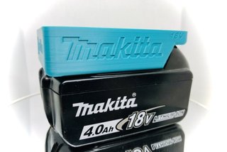 MAKITA 18V –4 Soportes para baterías