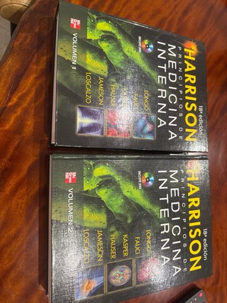 Harrison principios de medicina interna 2 tomos.