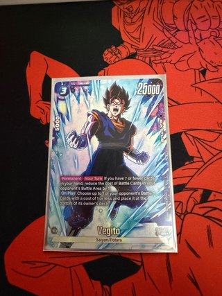 Vegito FB02-061 Carta Coleccionable