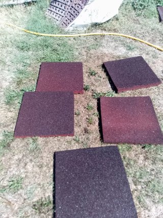 Losetas de caucho para exterior