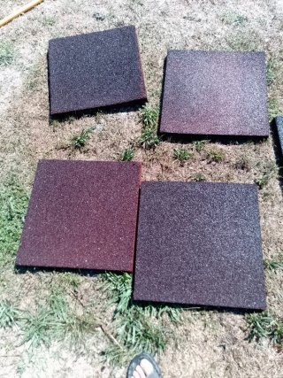Losetas de caucho para exterior