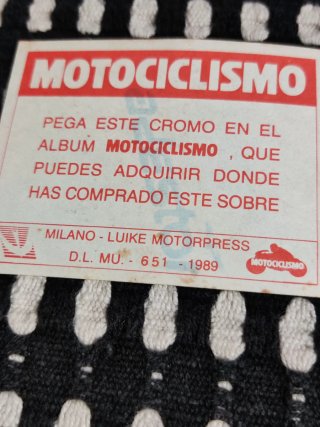Lote 8 Cromos Coches y Motos Antiguos