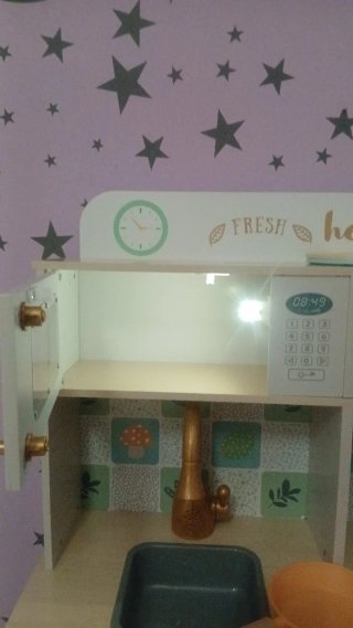 Cucina giocattolo in legno