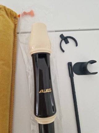 Aulos 205A Flauta Dulce Soprano Nueva