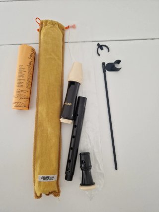 Aulos 205A Flauta Dulce Soprano Nueva