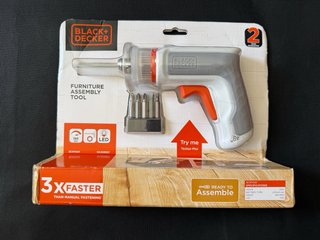BLACK+DECKER Atornillador Eléctrico HEXD