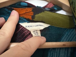 Vestido largo estampado Seasalt Cornwall T.52