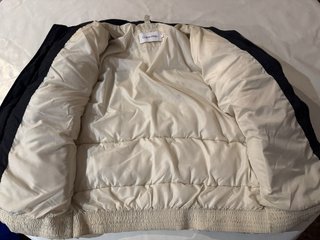 Plumífero Calvin Klein Beige y Negro