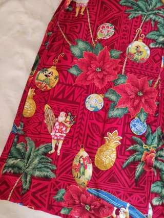 Camicia Hawaii RJC Vintage Natale