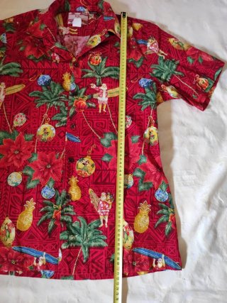 Camicia Hawaii RJC Vintage Natale