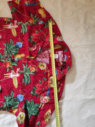 Camicia Hawaii RJC Vintage Natale