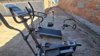 Lote de máquinas de gimnasio fitness
