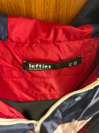 Cortavientos Lefties Azul, Rosa y Rojo unisex