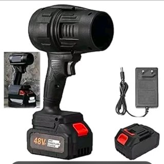 Soffiatore 2 Batterie 48V Aria Pulizia Bricolage