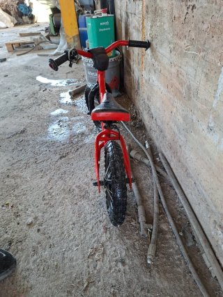 Bicicleta roja