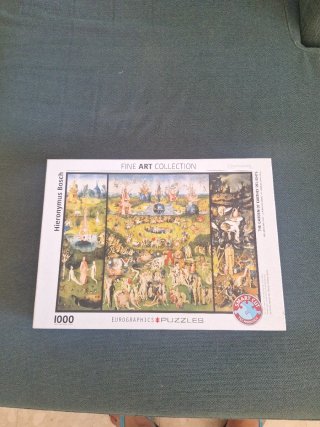 Puzzle 1000 pezzi Il Giardino delle Delizie