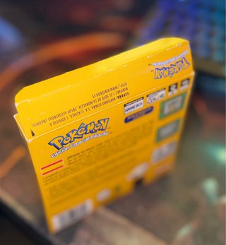 Pokemon Amarillo Edición Especial Pikachu