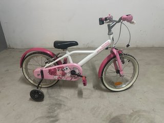 Bicicleta infantil Btwin rosa