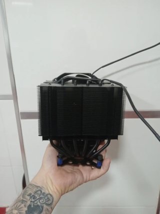 Refrigeración CPU Doble Torre Negra