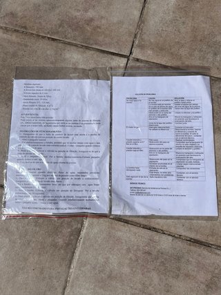 piscina y complementos
