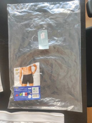 Calzoncillos Livergy Talla M (Beige y Blanco)