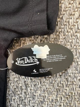 Camiseta Von Dutch Negra Talla M