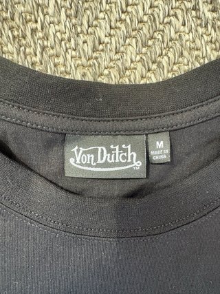 Camiseta Von Dutch Negra Talla M