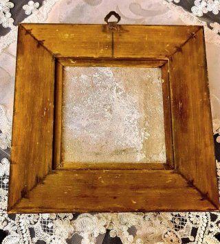 Quadro Legno Maiolica Antichi Mestieri Falegname