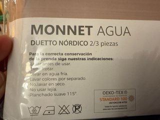 2 Conjuntos Fundas Nórdicas Monnet Cama 90