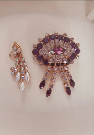 Lote Bisutería Vintage Años 50,(herencia familiar)