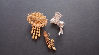 Lote Bisutería Vintage Años 50,(herencia familiar)