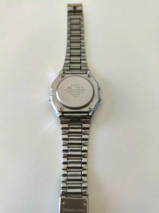 Casio A158WEA-1EF Digital Plata
