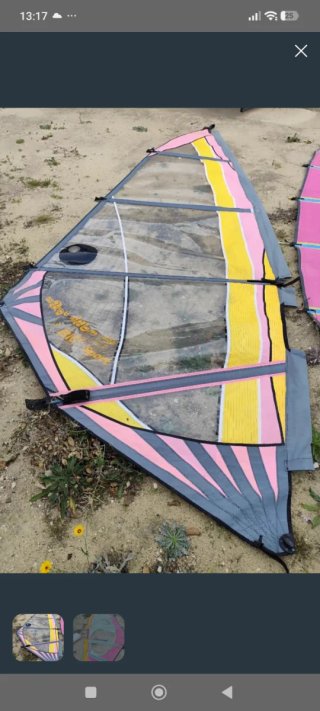 Vela da windsurf