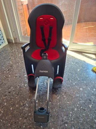 Silla bici Hamax Buddy portabebés fijación cuadro